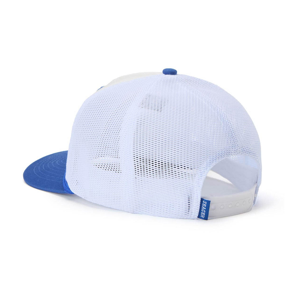 Seager Great American Dream Trucker Snapback Hat - White/Navy image 2