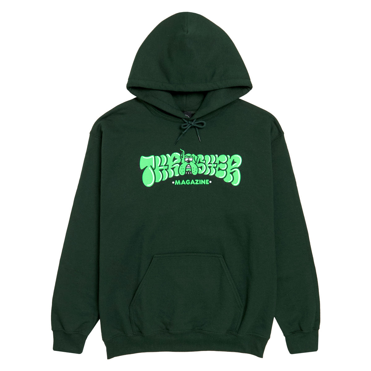 Thrasher Bully Hoodie - Forest Green image 1