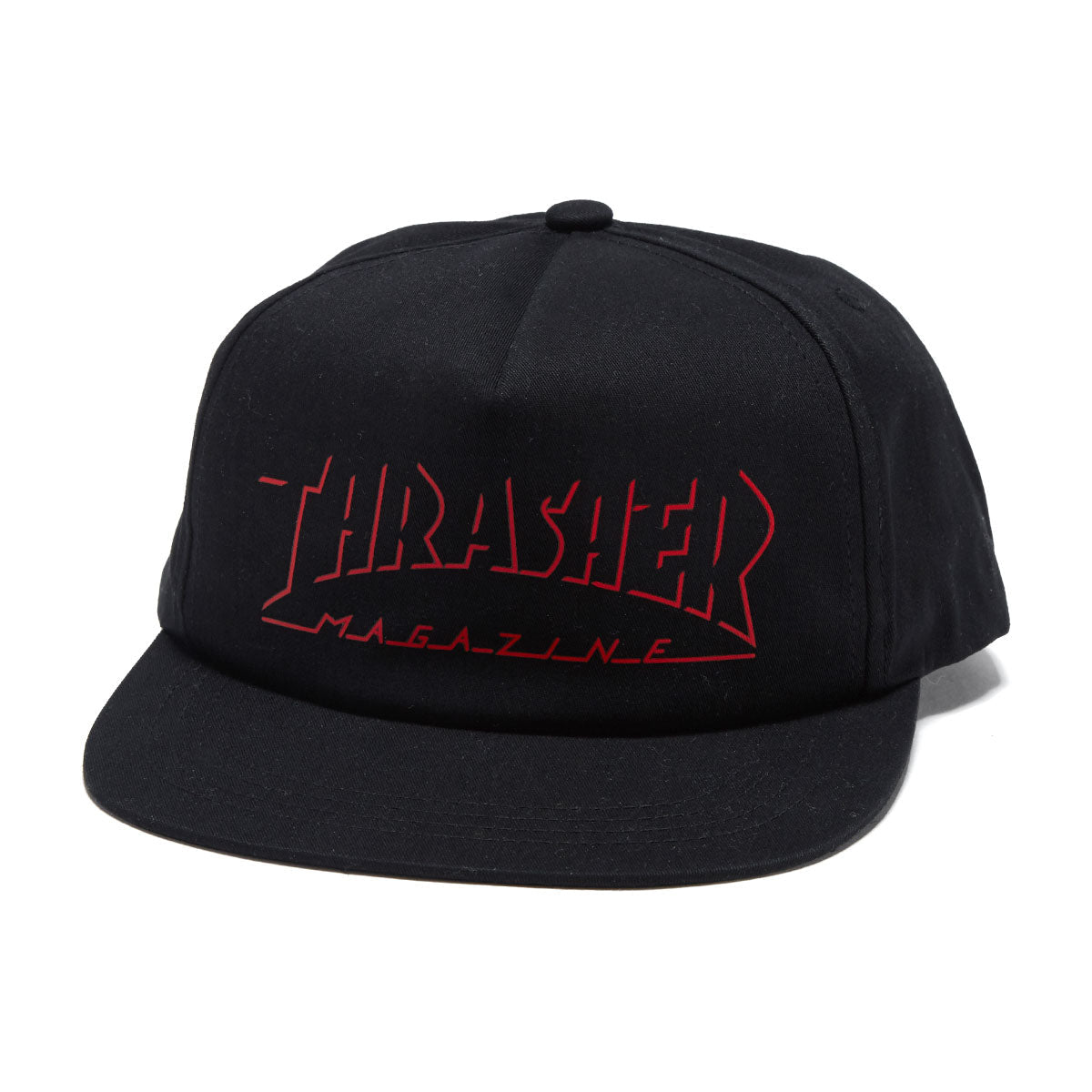 Thrasher Shadow Mag Logo Hat - Black image 1