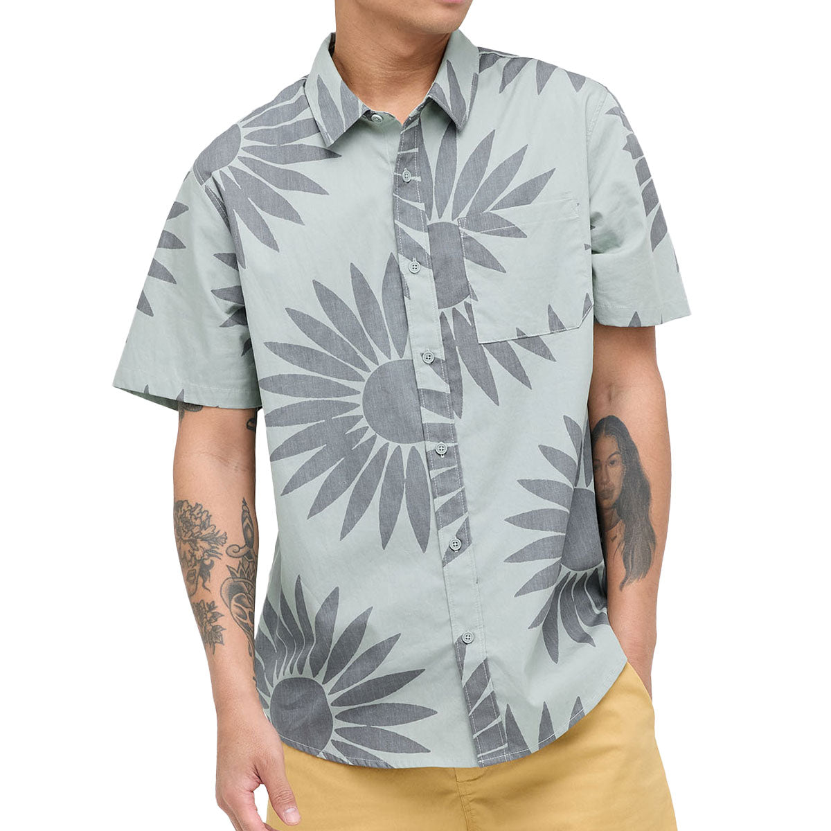 Stance Bales Shirt - Sea Green image 1