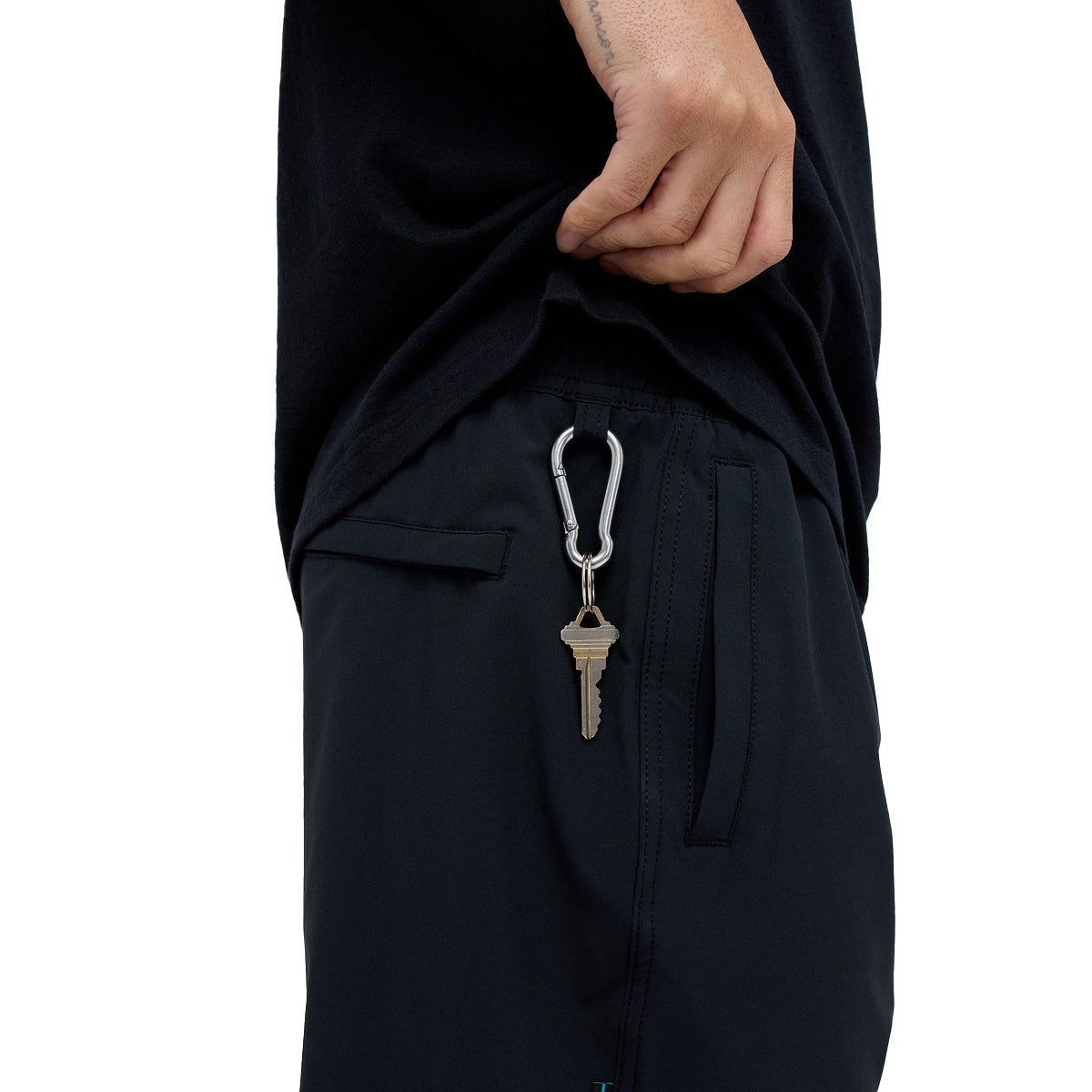 Stance Complex 5in Hybrid Shorts - Black image 5