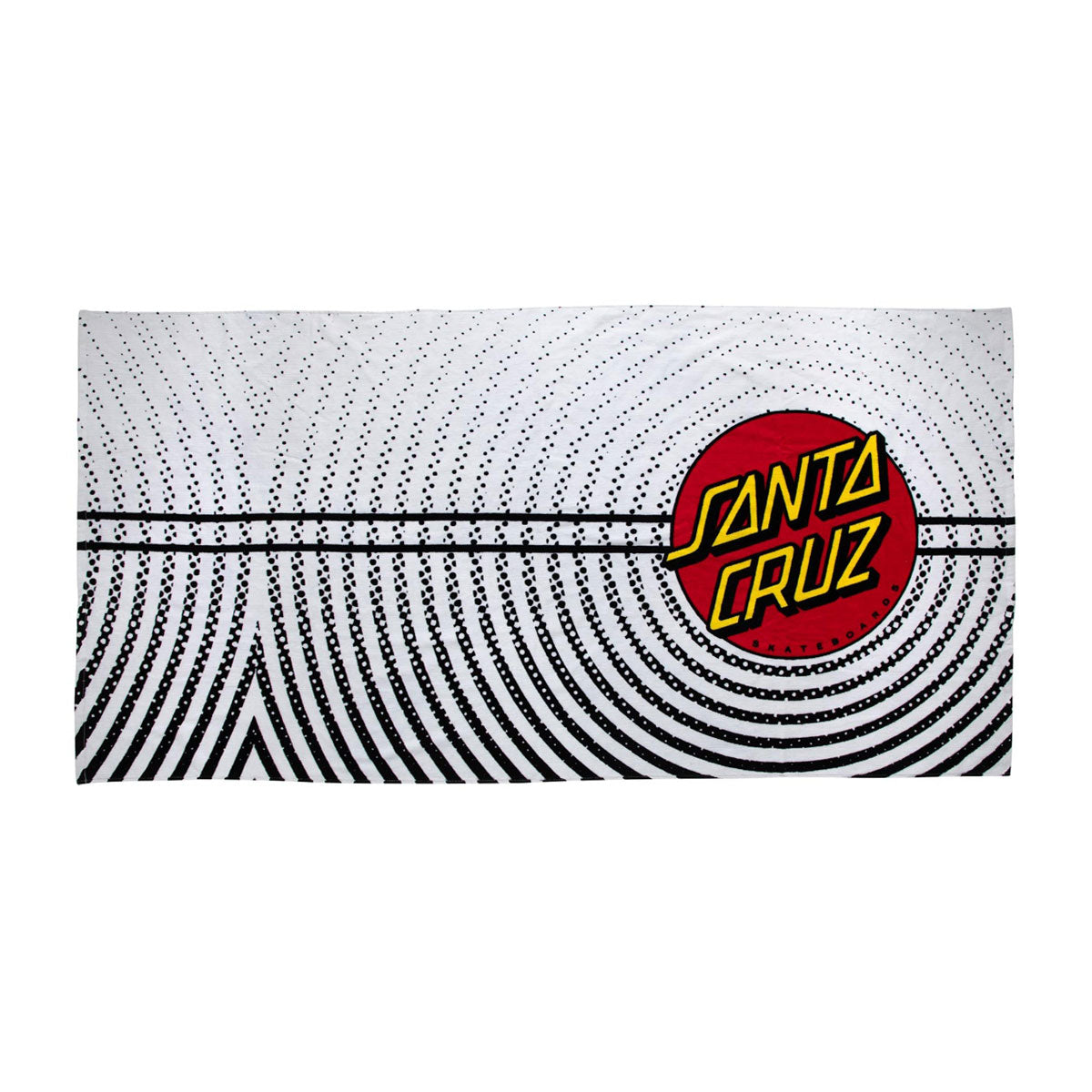 Santa Cruz Classic Dot Towel - White Spiral image 1