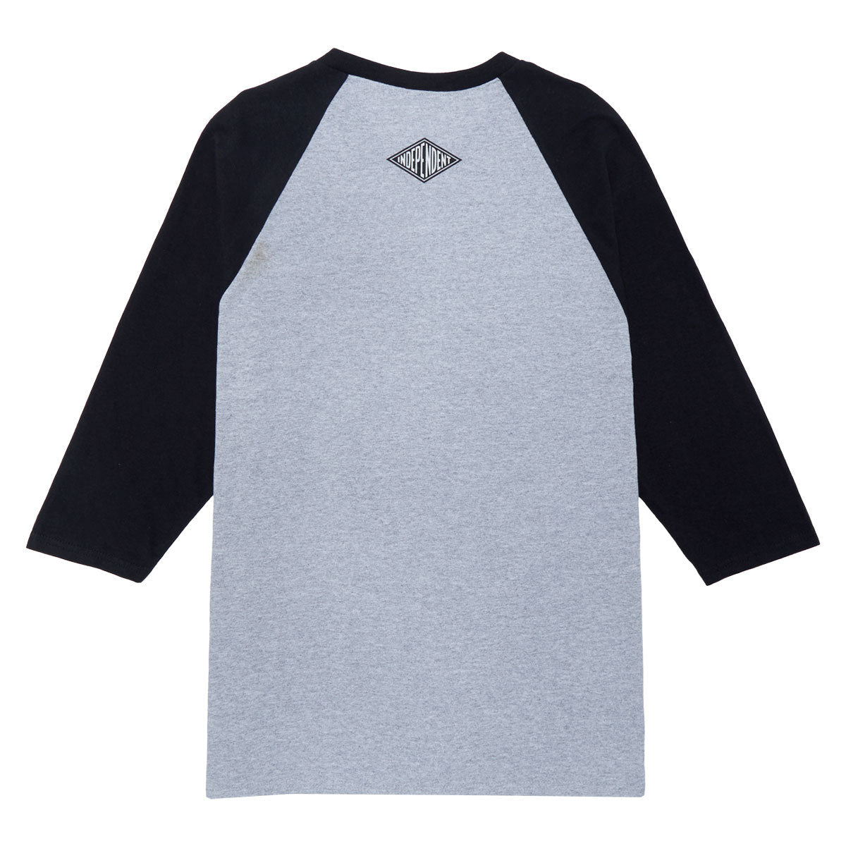 Independent FTR Team 3/4 Sleeve T-Shirt - Sport Grey/Black image 2