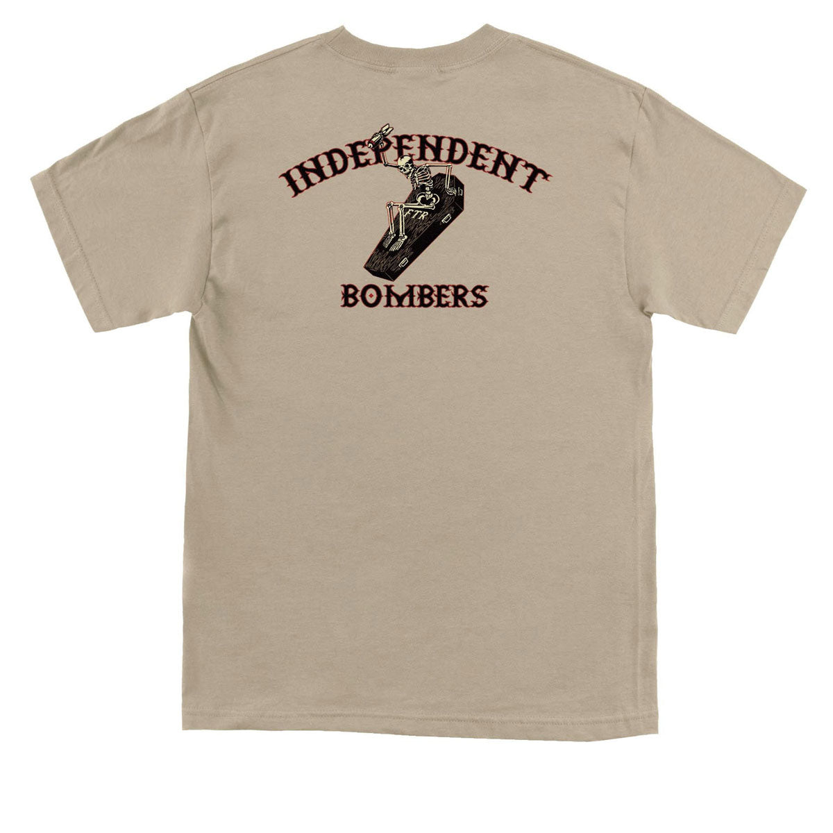 Independent Bombers T-Shirt - Sand image 1