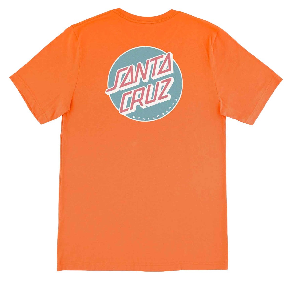 Santa Cruz Womens Other Dot Chest Relaxed T-Shirt - Burnt Orange image 2