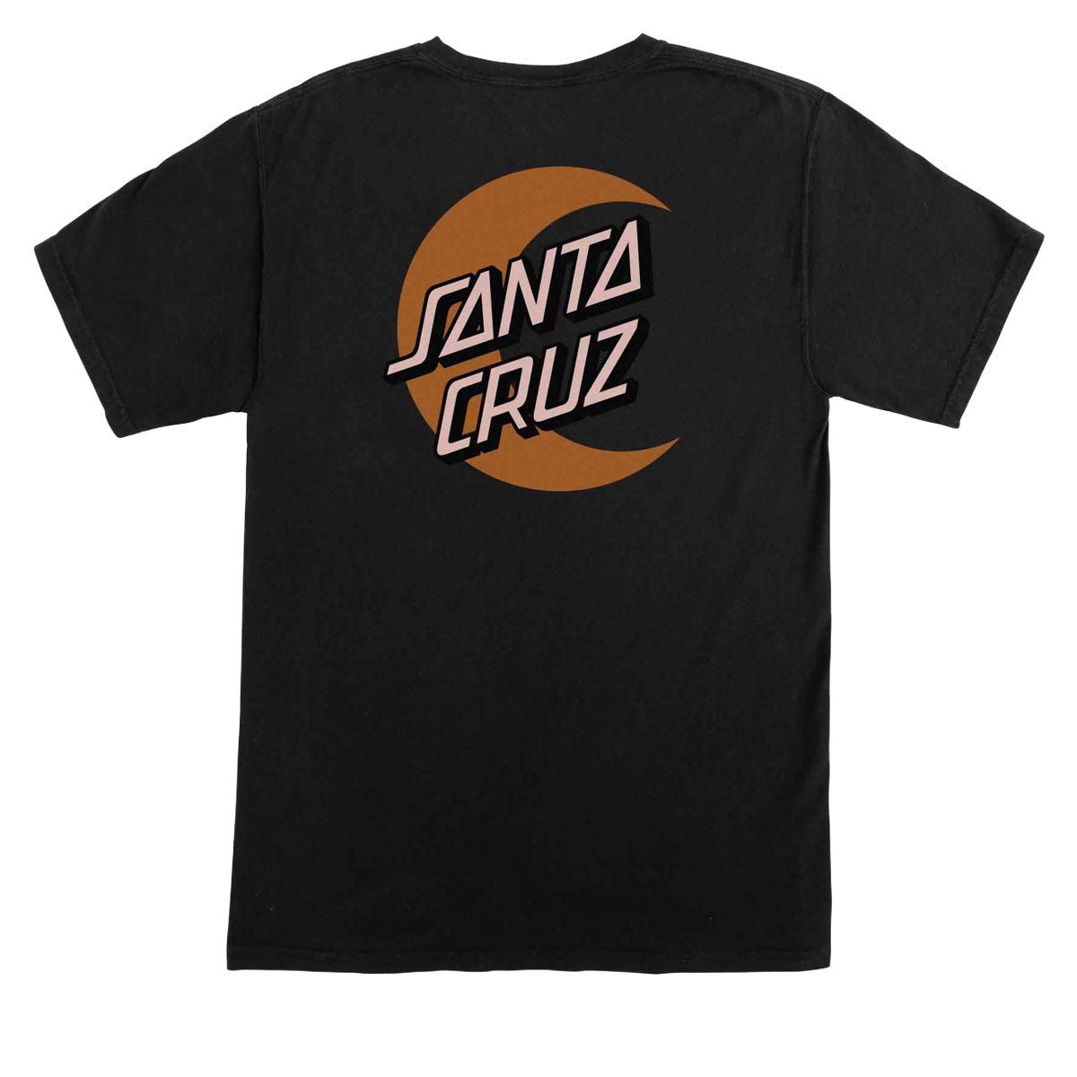 Santa Cruz Womens Moon Dot Relaxed T-Shirt - Black image 2
