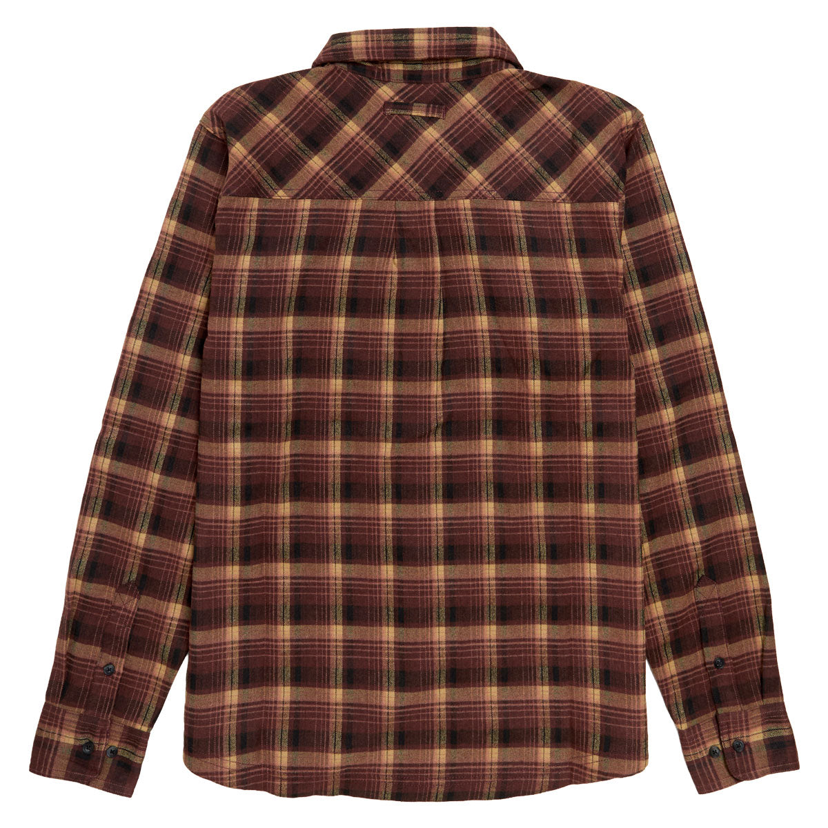 Santa Cruz Classic Long Sleeve Flannel Shirt - Red Plaid image 2