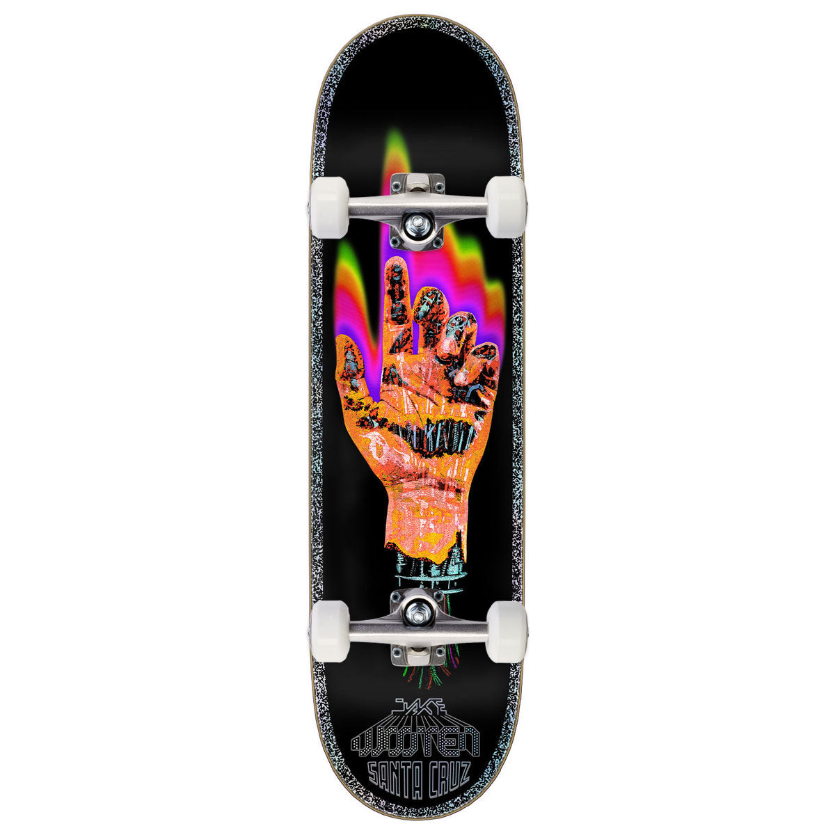 Santa Cruz Wooten Dystopia VX Deck Skateboard Complete - 8.50