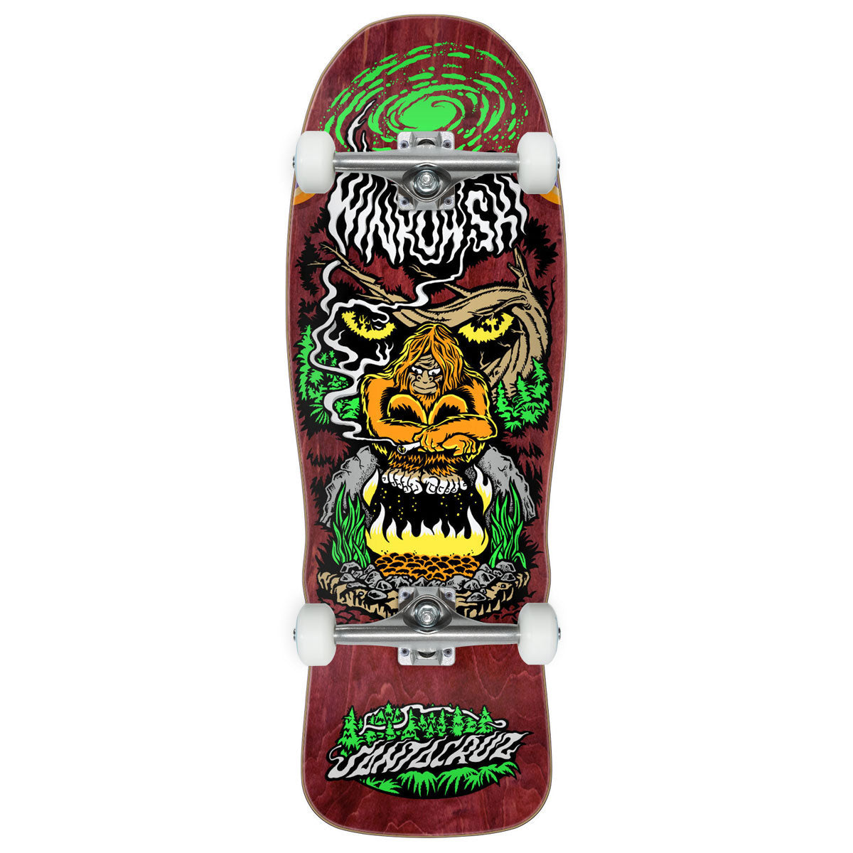 Santa Cruz Winkowski Bigfoot Pro Shaped Skateboard Complete - 10.35