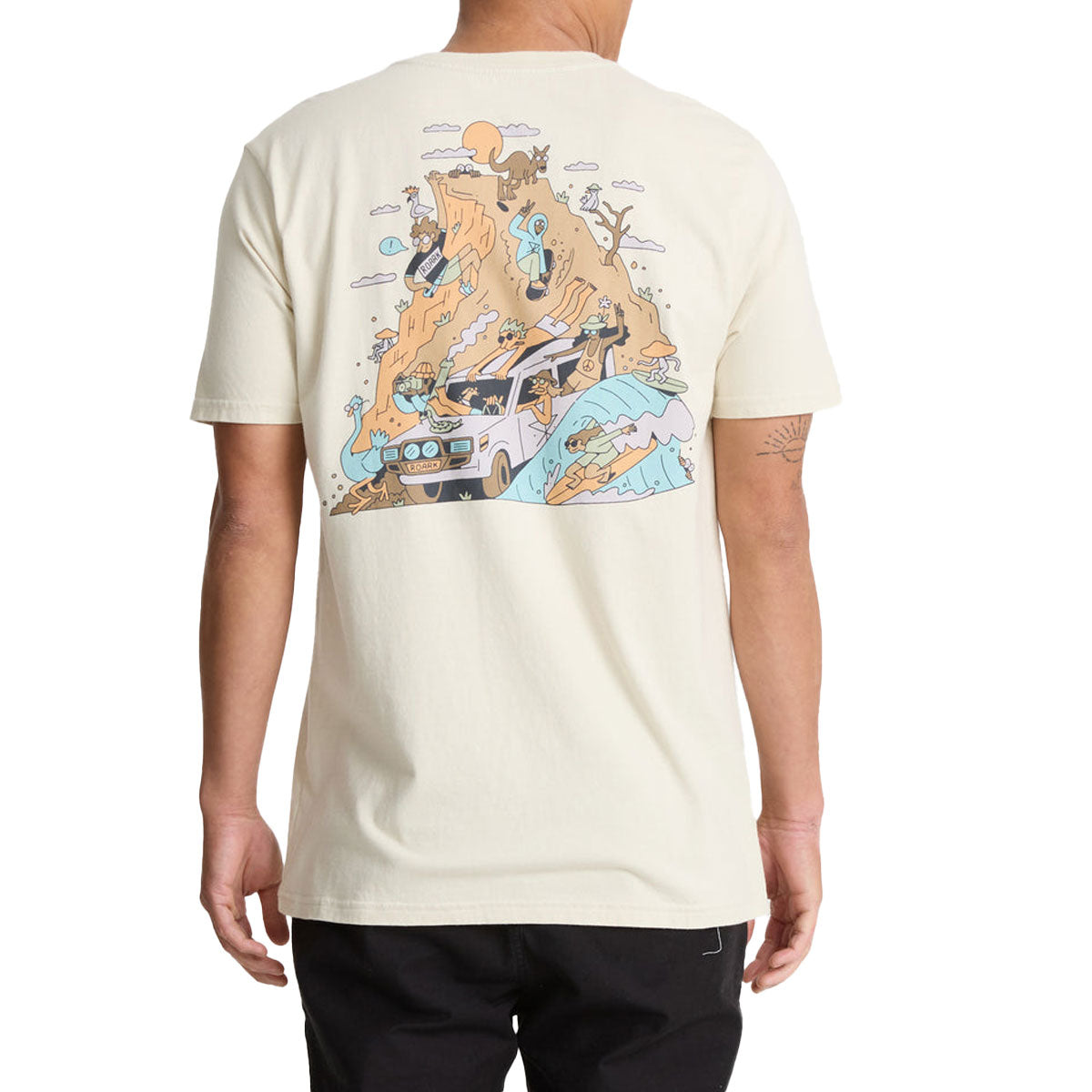 Roark Road Trip Club T-Shirt - Ivory image 4