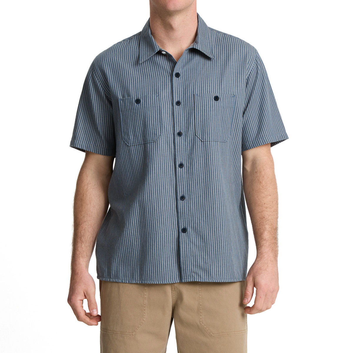 Roark Burnt Woven Shirt - Indigo image 1