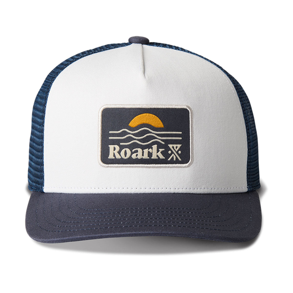 Roark Station Hat - White/Navy image 3