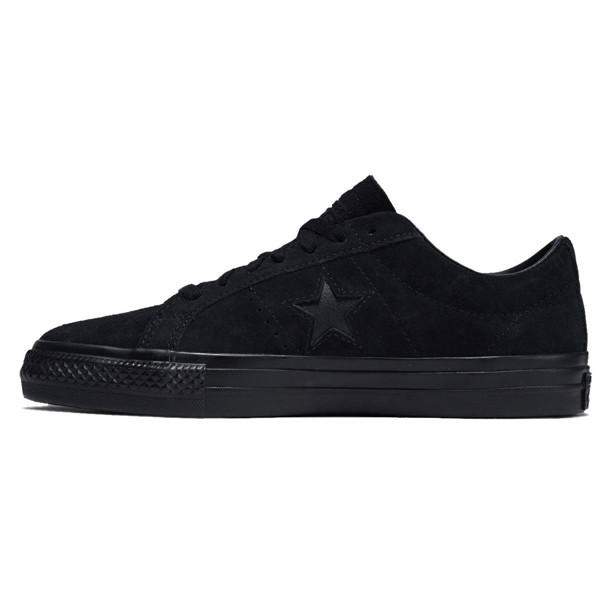 Converse One Star Pro Ox Shoes - Black/Black/Black image 2