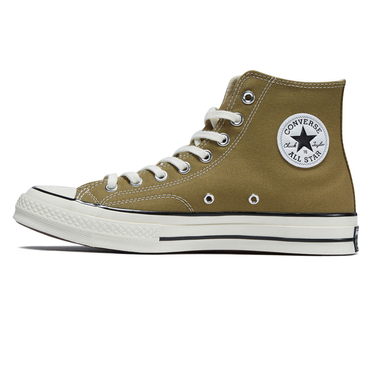 Converse Chuck 70 Hi Shoes - Swamp Core/Egret/Black image 2