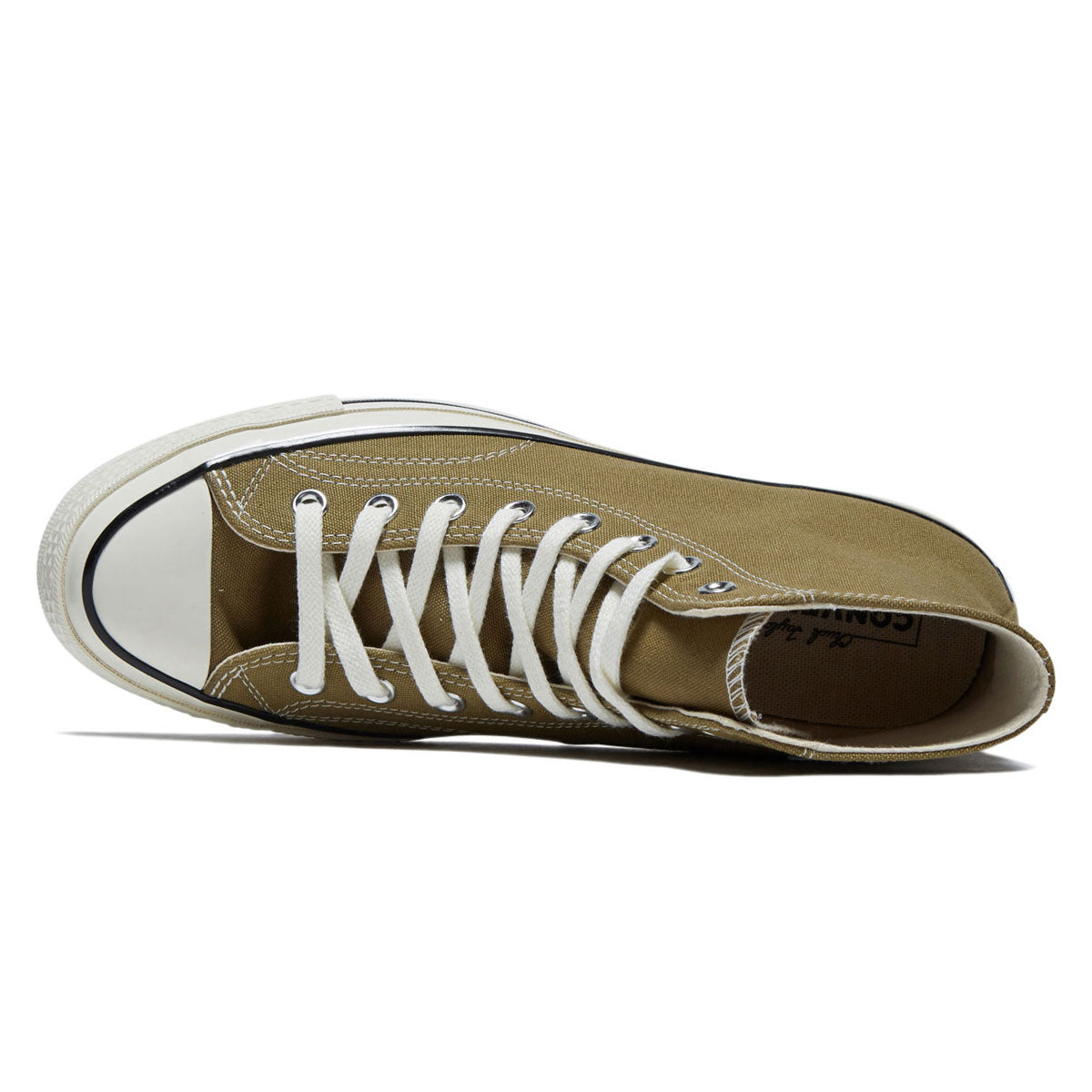Converse Chuck 70 Hi Shoes - Swamp Core/Egret/Black image 3