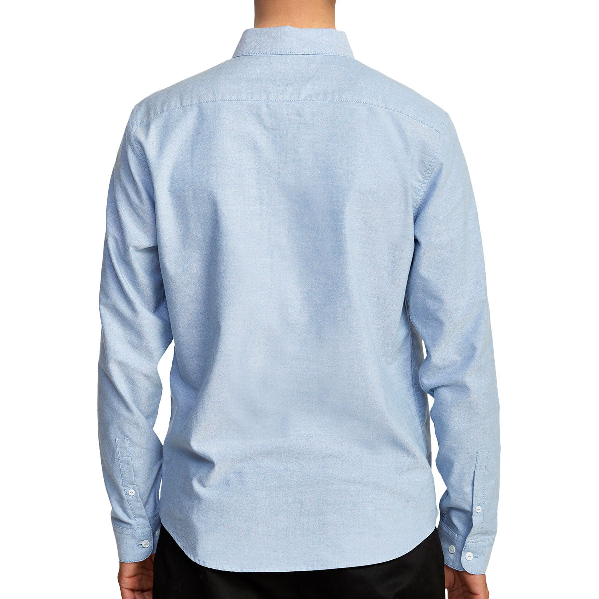 RVCA Thatll Do Stretch Long Sleeve Woven Shirt - Oxford Blue image 2