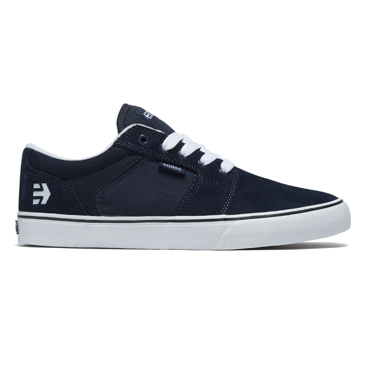 Etnies Barge LS Shoes - Navy/White/Blue image 1