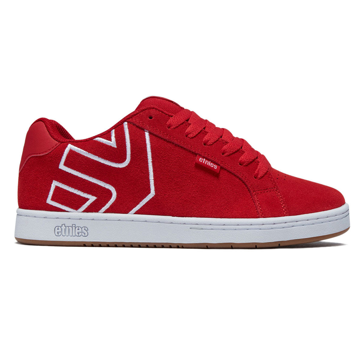 Etnies Fader Shoes - Red/White/Gum image 1
