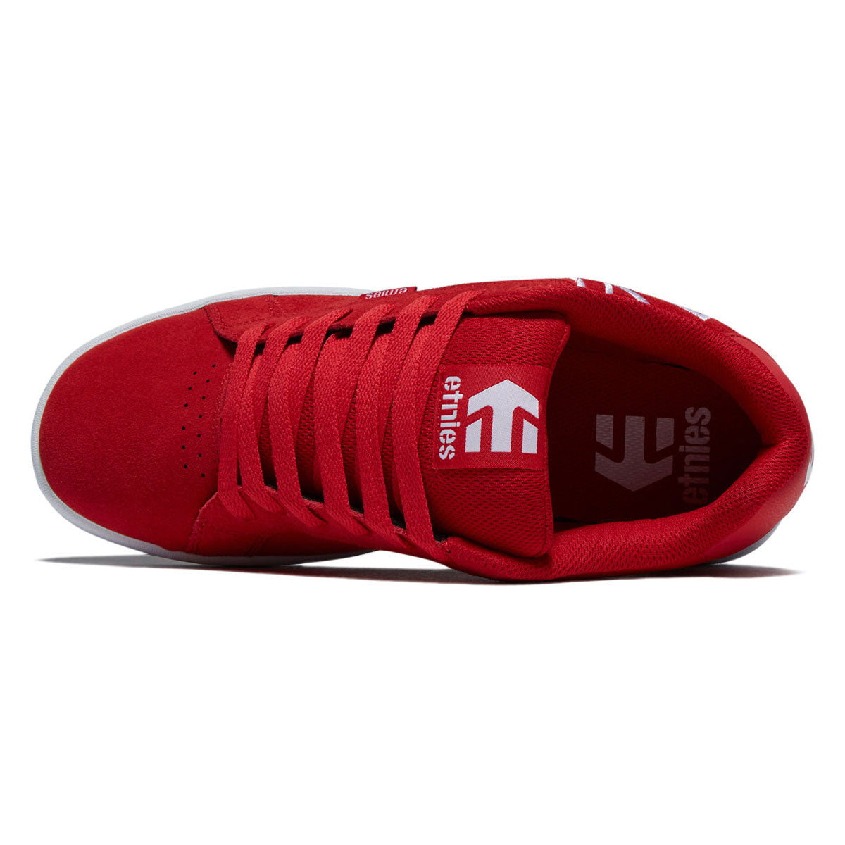 Etnies Fader Shoes - Red/White/Gum image 3