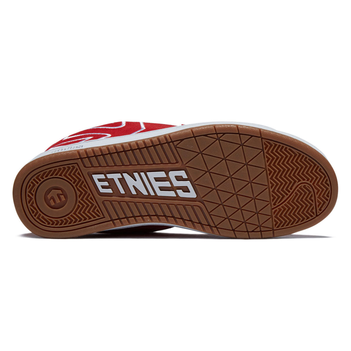 Etnies Fader Shoes - Red/White/Gum image 4