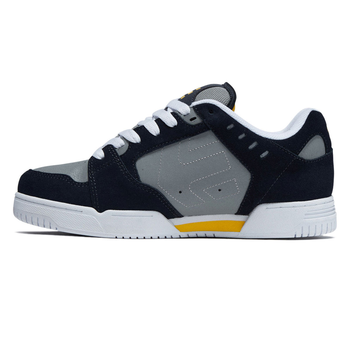 Etnies Faze Shoes - Navy/Grey/Yellow image 2