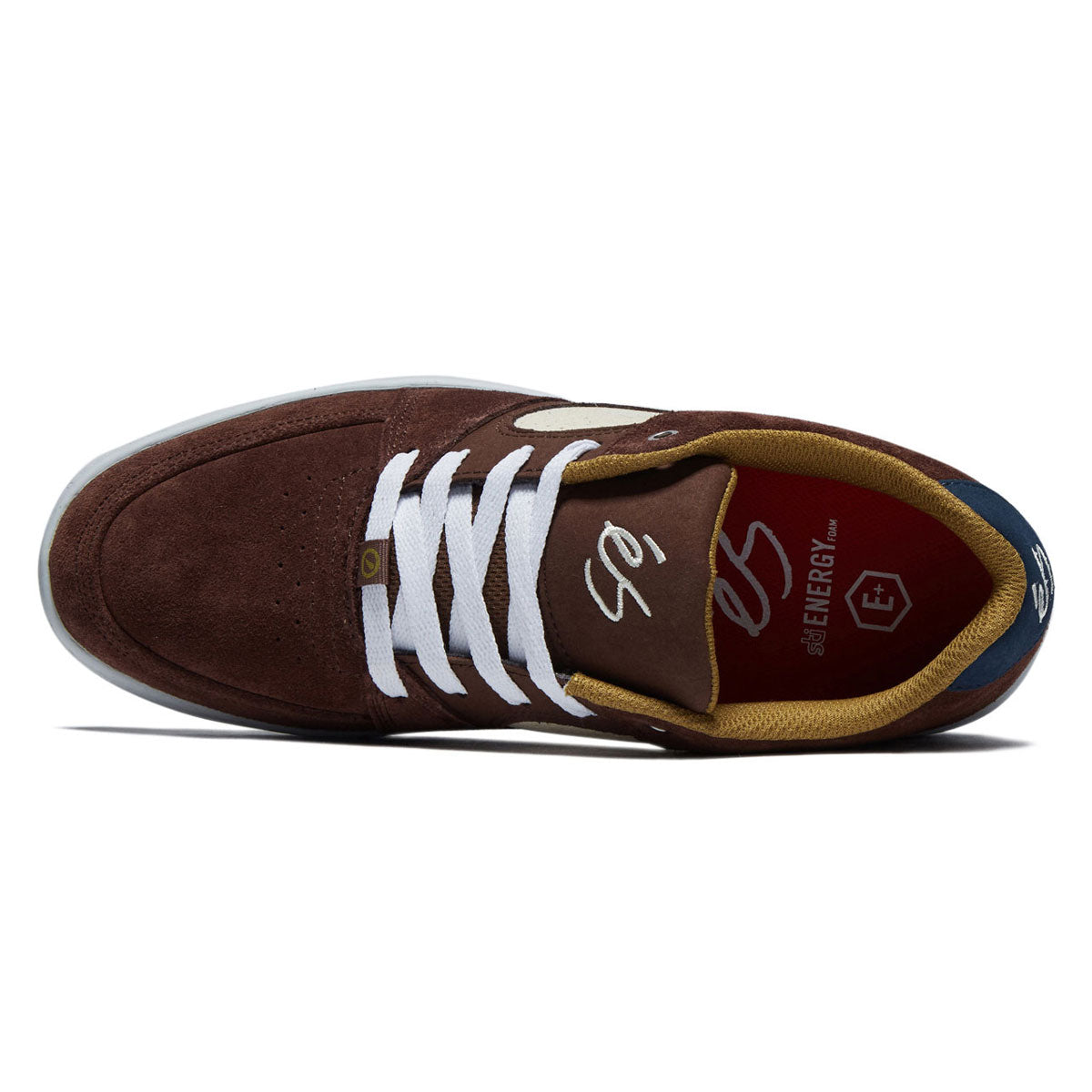 eS Accel Slim Shoes - Brown/Tan/Blue image 3