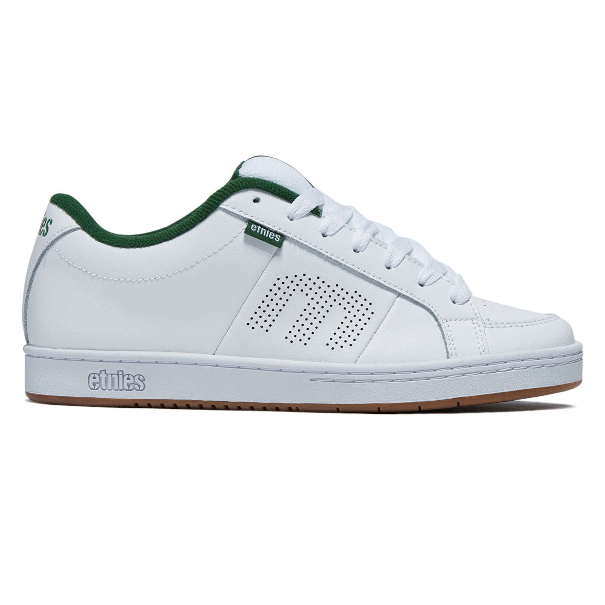 Etnies Kingpin Shoes - White/Green image 1