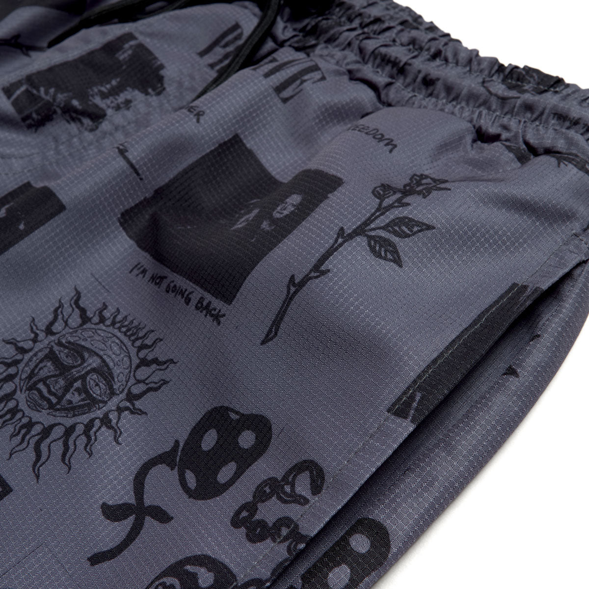 Primitive x Sublime Boardwalk Shorts - Charcoal image 3