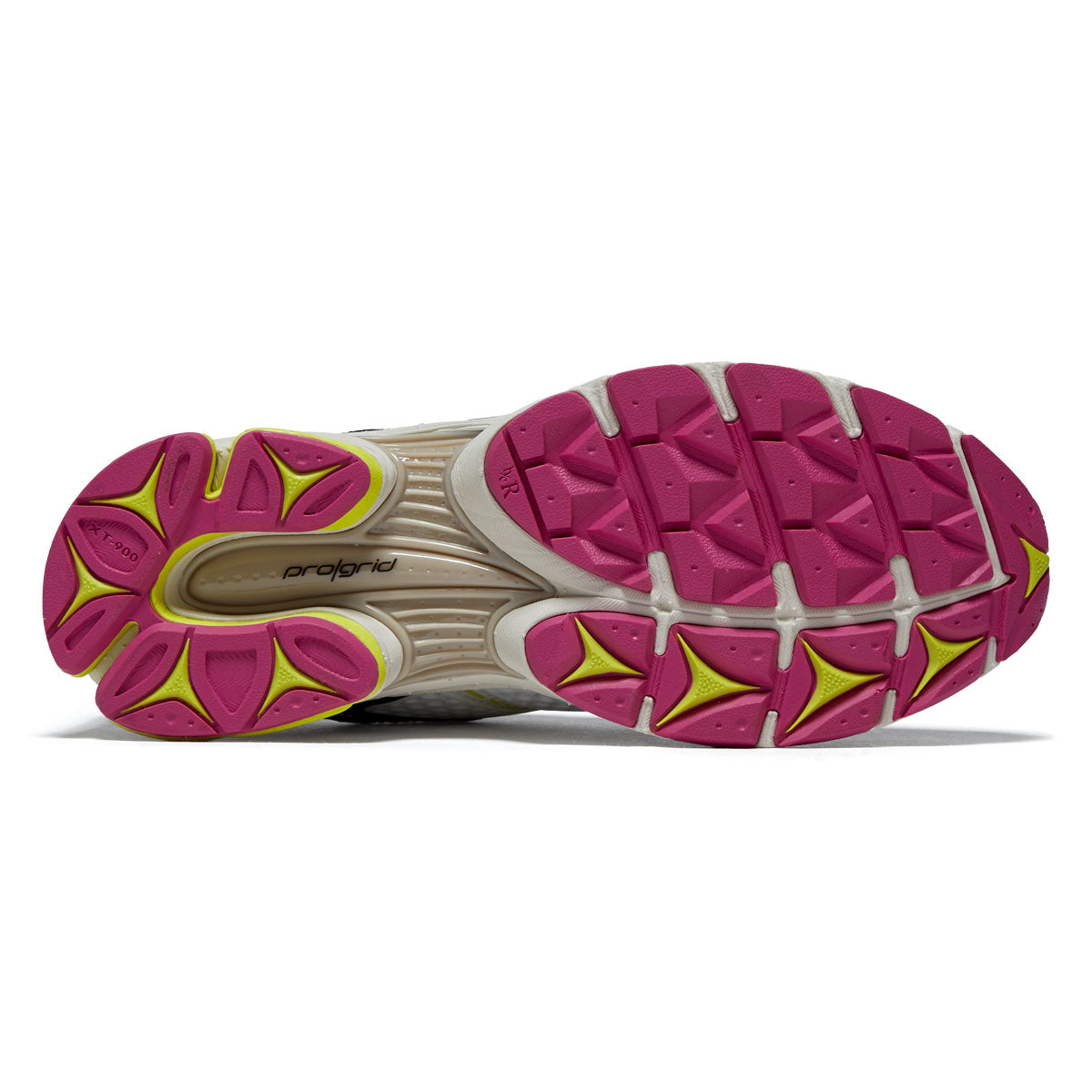 Saucony Progrid Triumph 4 Shoes - White/Fluo image 4