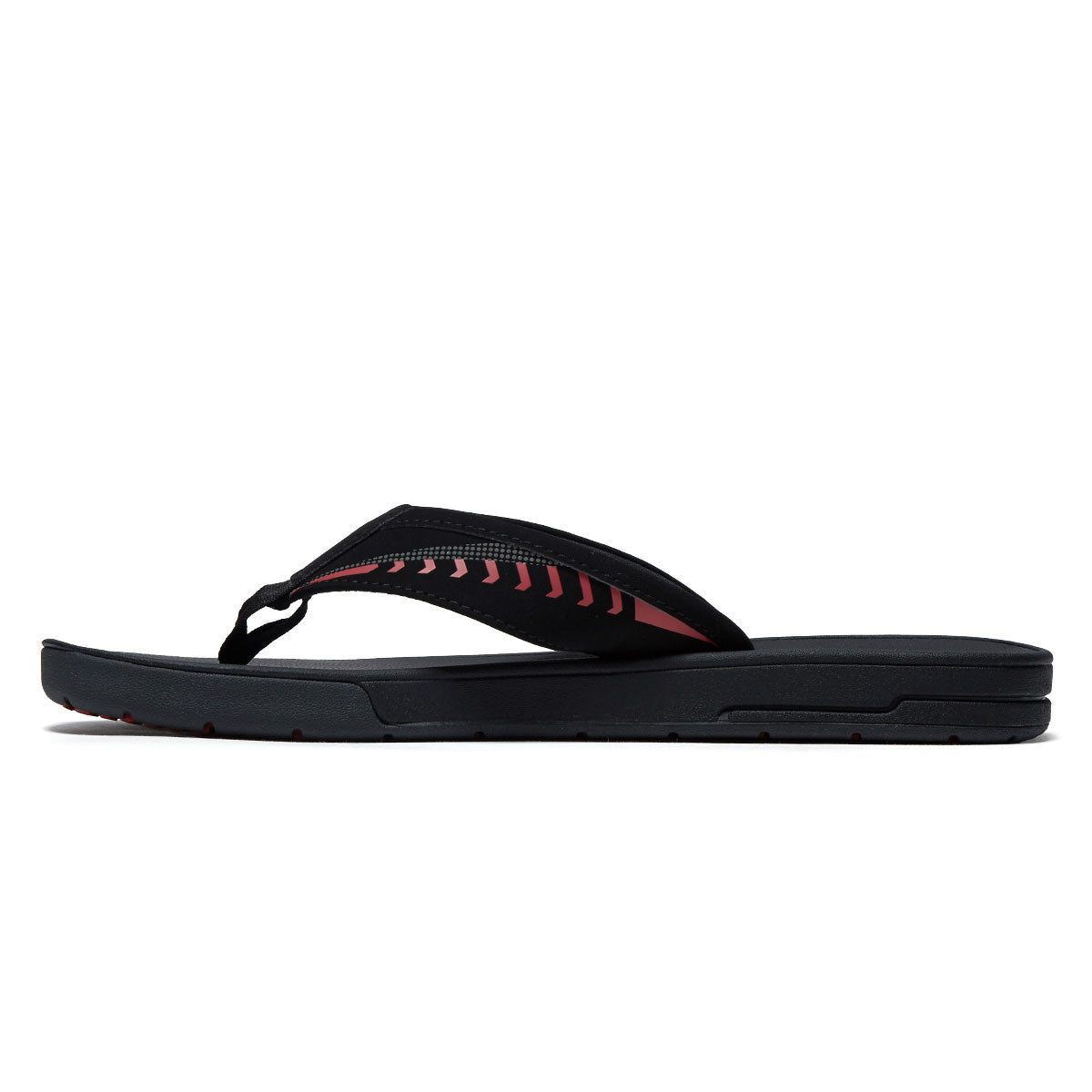 Volcom Jack Robinson Sandal Shoes - Black/Red image 2