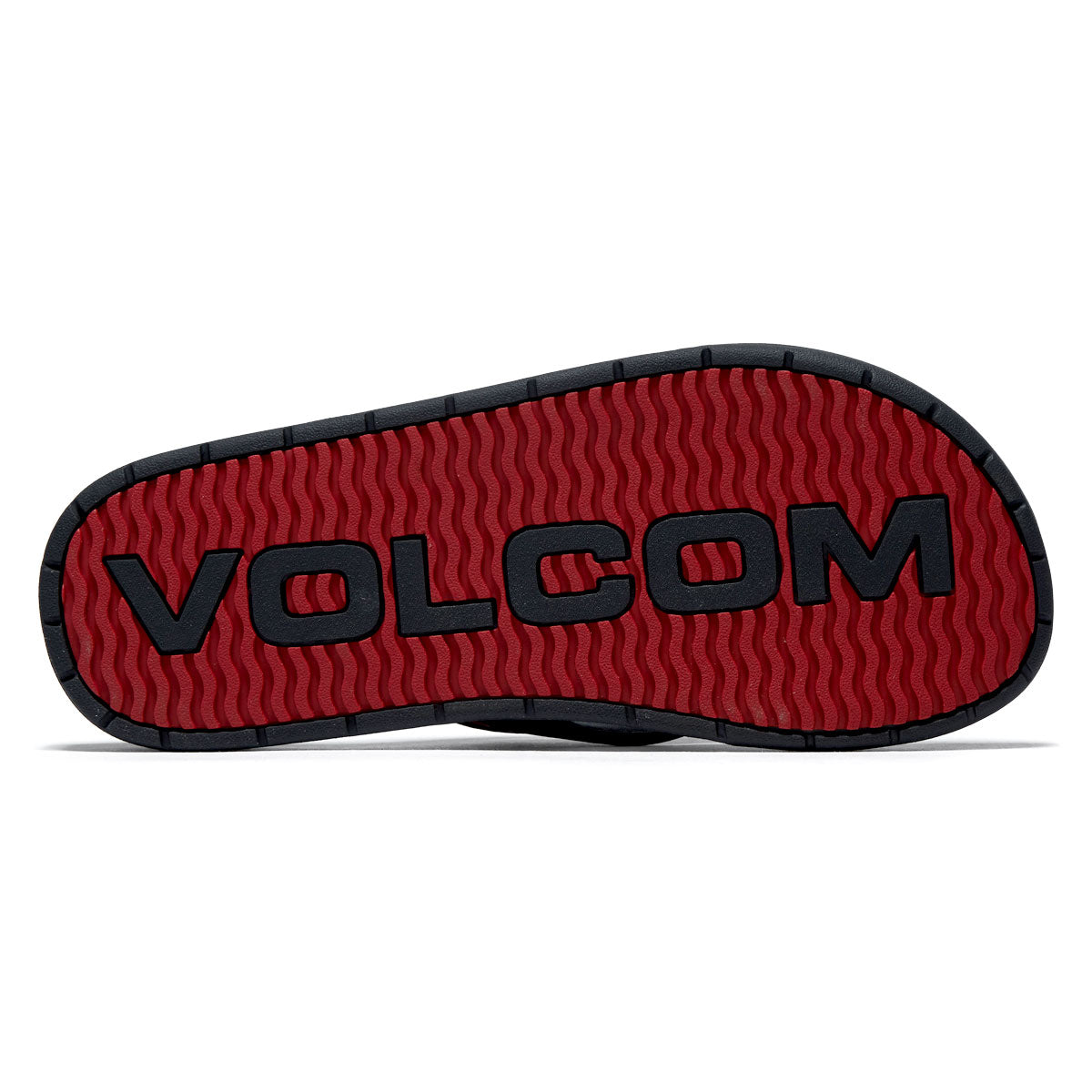 Volcom Jack Robinson Sandal Shoes - Black/Red image 4