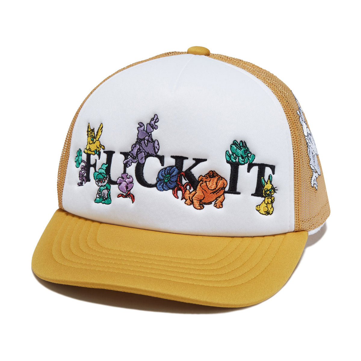 HUF Trip Trucker Hat - Tarragon image 1