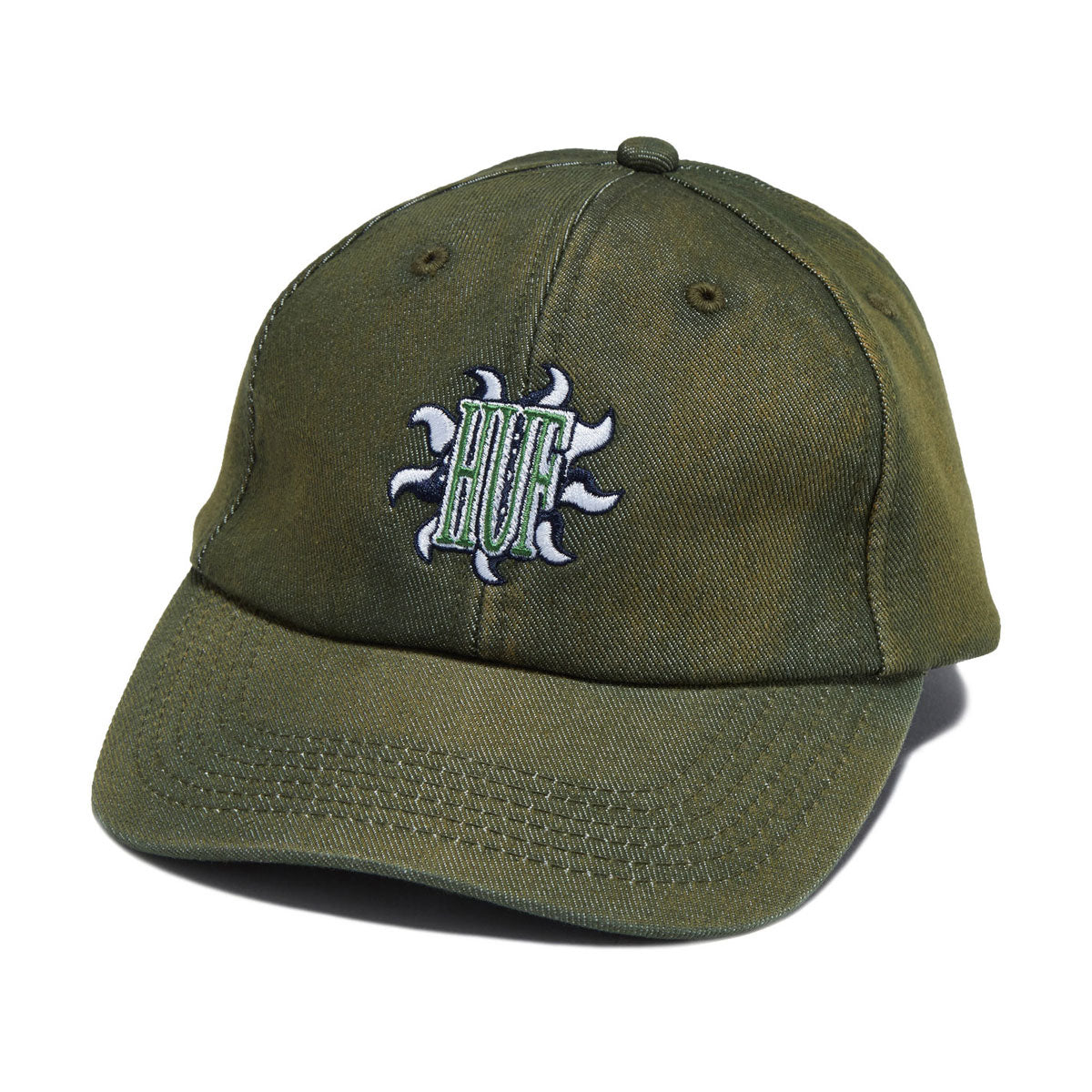 HUF Apollo Denim 6 Panel Cv Hat - Thyme image 1