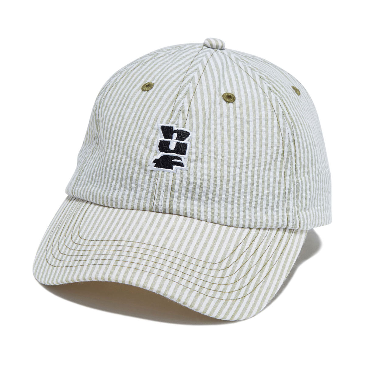 HUF Seersucker Megablast 6 Panel Hat - Green image 1