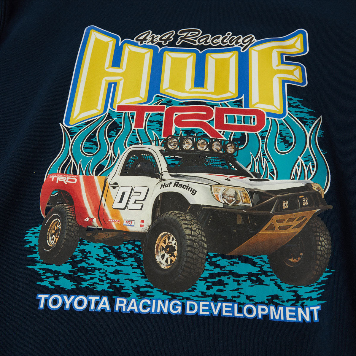 Huf x Toyota TRD Pit Crew Sweatshirt - Navy image 3