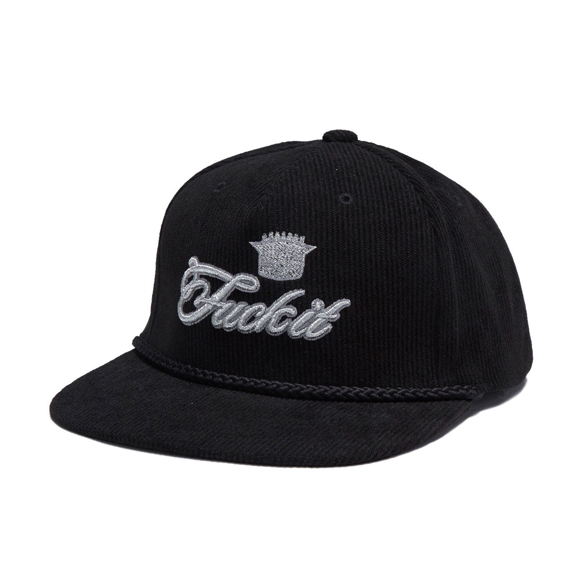 HUF Fuck It Lux Snapback Hat - Black image 1