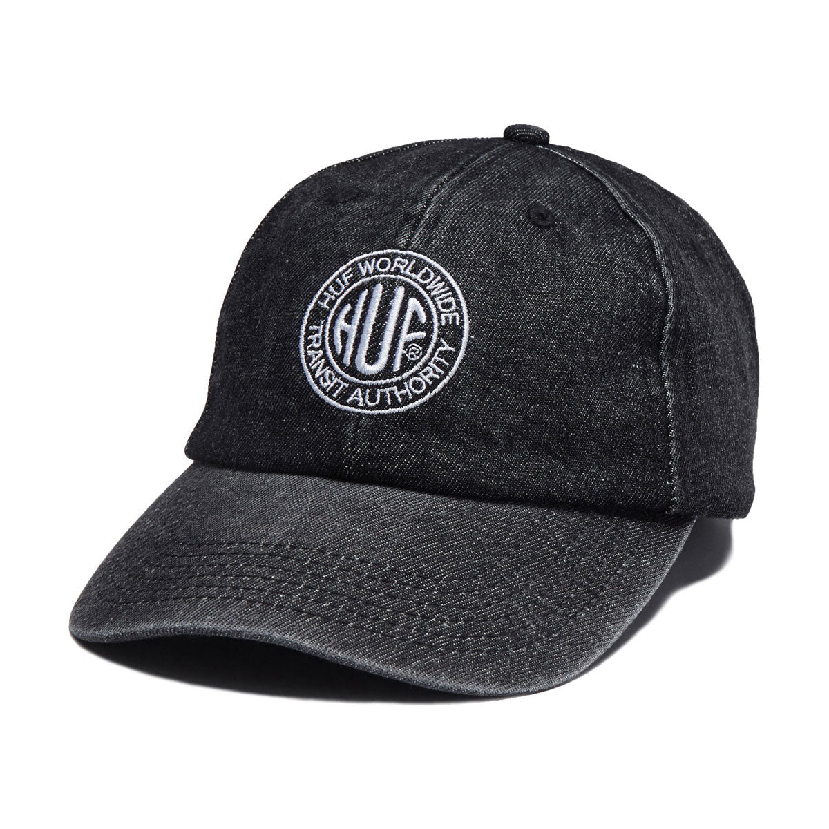 HUF Token 6 Panel Cv Washed Hat - Black image 1
