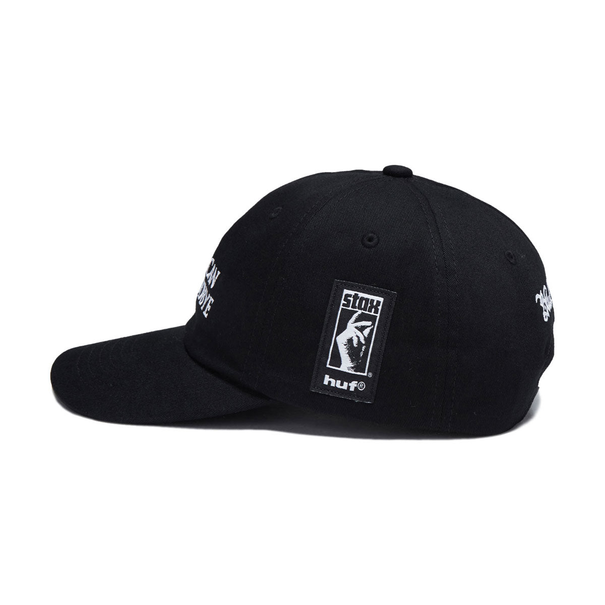 HUF Isaac Hayes 6 Panel Hat - Black image 3