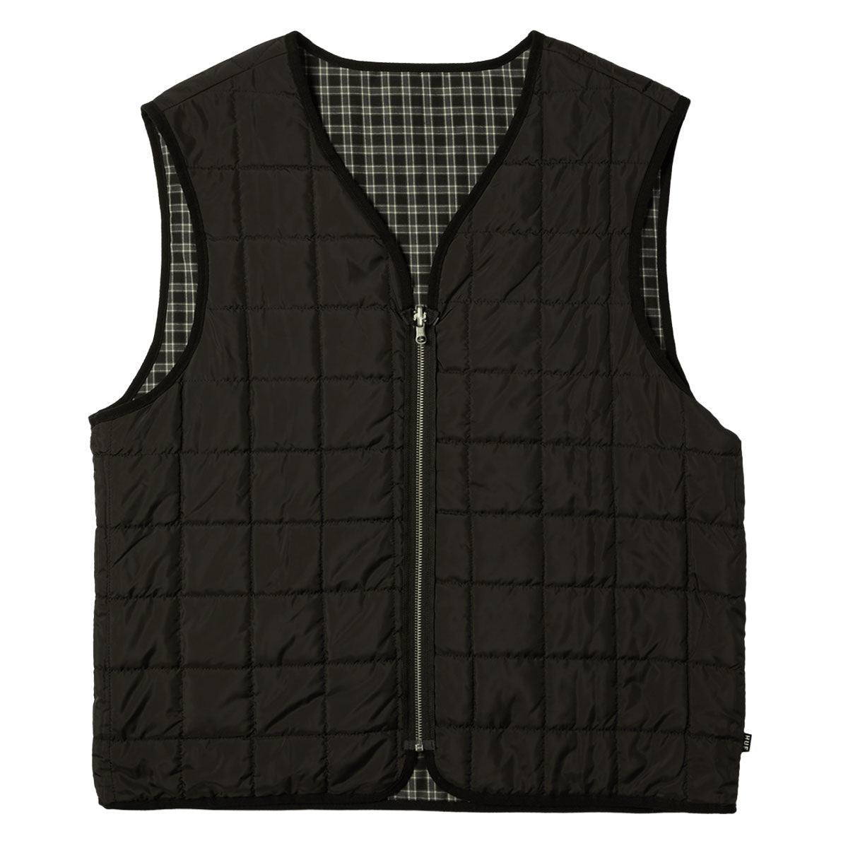 HUF Poynter Reversible Vest - Black image 2