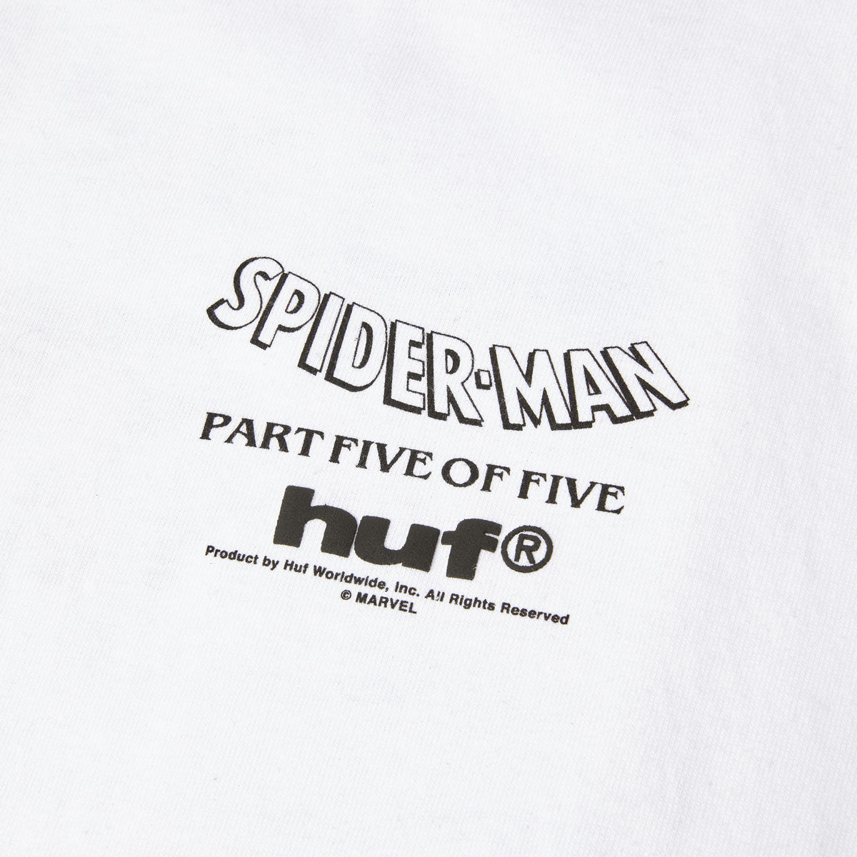 HUF x Spiderman Collector T-Shirt - White image 3