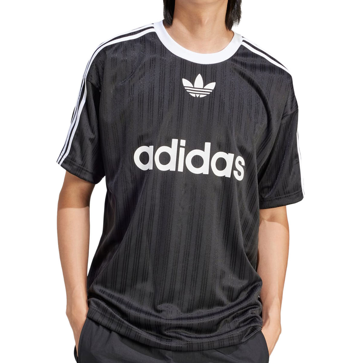 Adidas Adicolor Poly T-Shirt - Black/White image 1