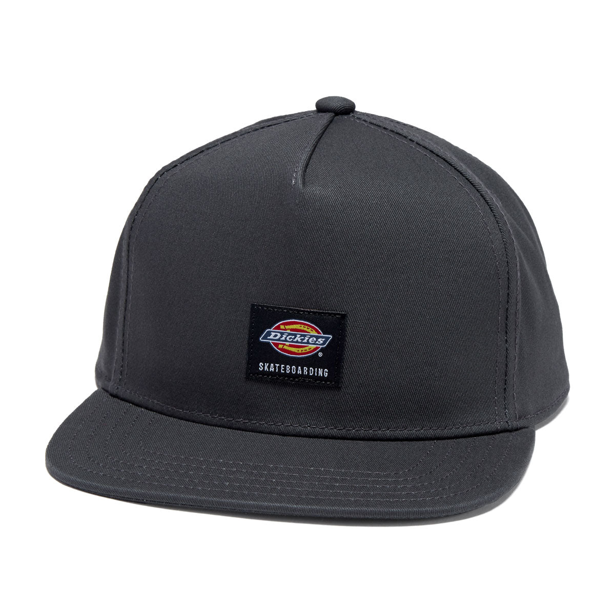 Dickies Skate Mid Flat Brim Hat - Charcoal image 1