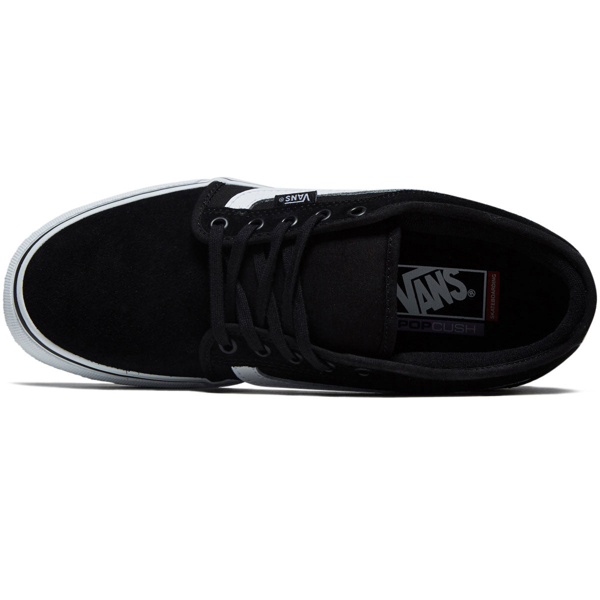 Vans Skate Chukka Low Sidestripe Shoes - Black/White image 3