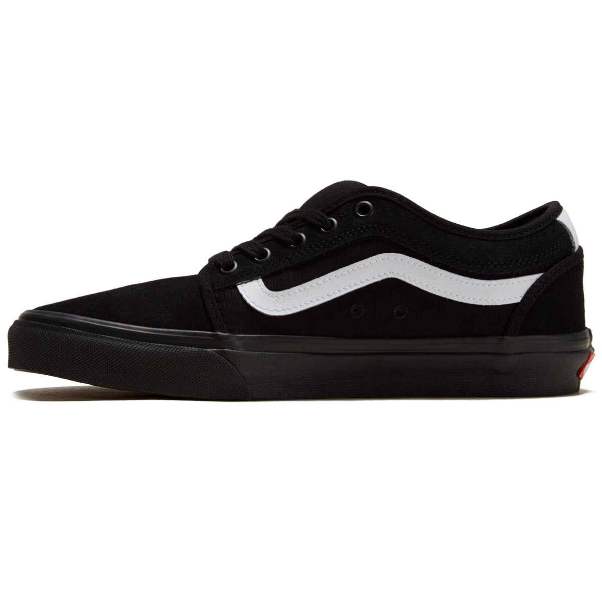 Vans Skate Chukka Low Sidestripe Shoes - Black/Black/White image 2