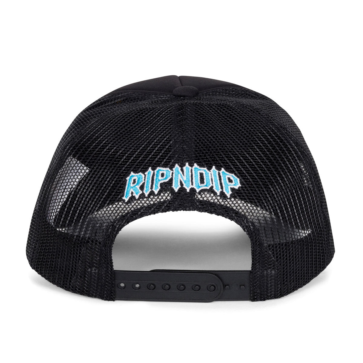 RIPNDIP Skull And Bones Trucker Hat - Black image 2