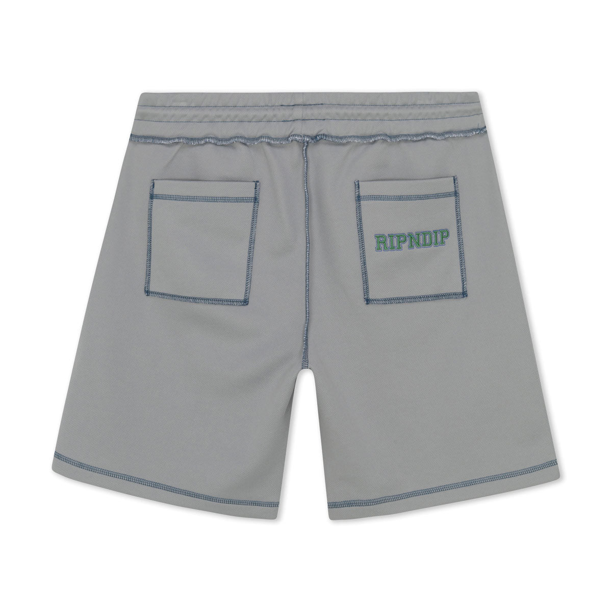 RIPNDIP Ripndip Athletics Cottom Mesh Sweat Shorts - Ash Heather image 2