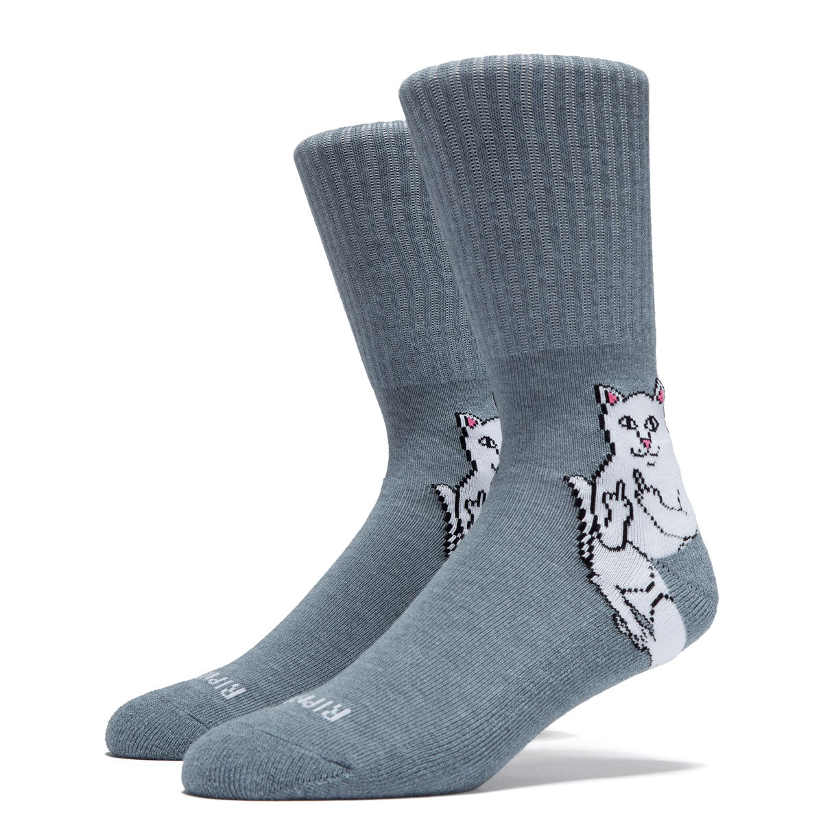 RIPNDIP Lord Nermal Socks - Charcoal Heather II image 1