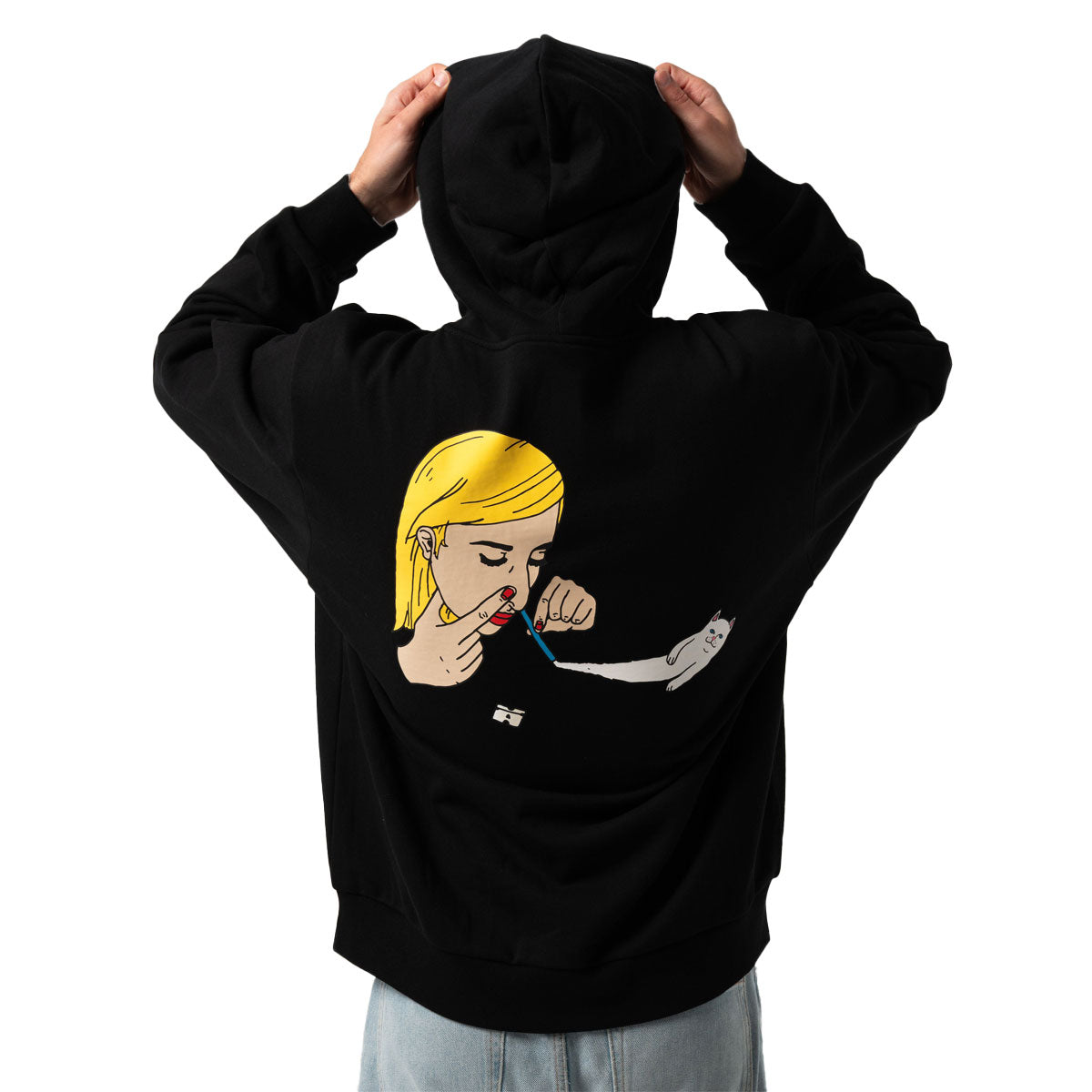 RIPNDIP Coconerm Hoodie - Black image 3