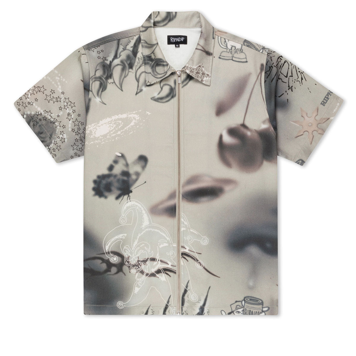 RIPNDIP Stargazing Zip Up Shirt - Multi image 1