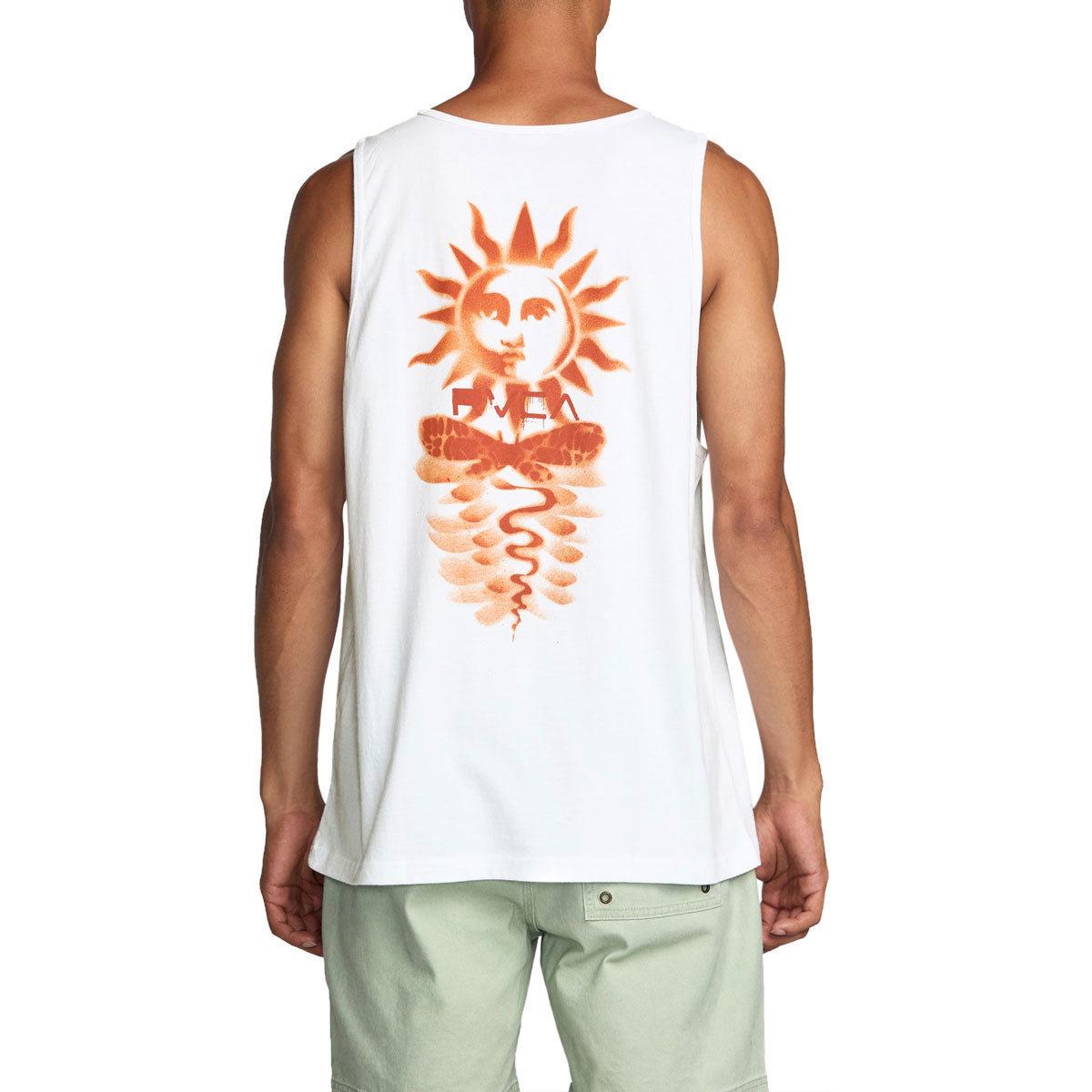 RVCA Sunrex Tank Top - White image 4